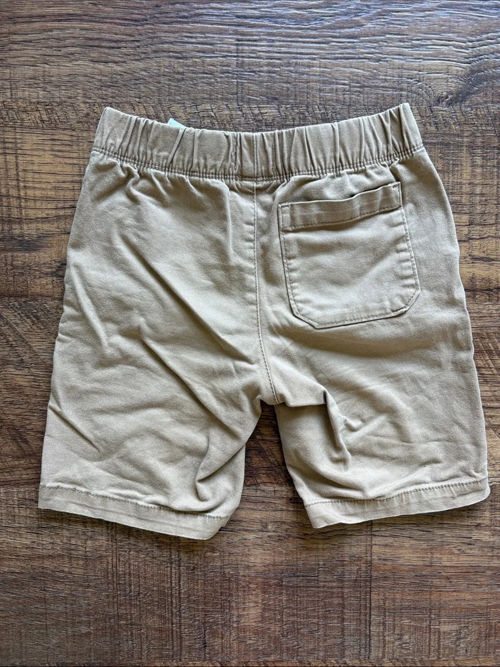 Old Navy Boys Khaki Drawstring Pull-On Shorts